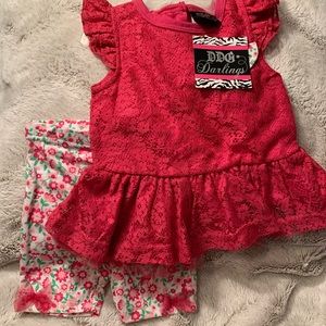 18 month girls NEW 2 piece outfit